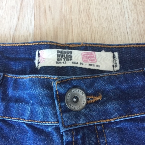 Denim Rules By TRF Women’s Denim Shorts . New - Picture 2 of 6